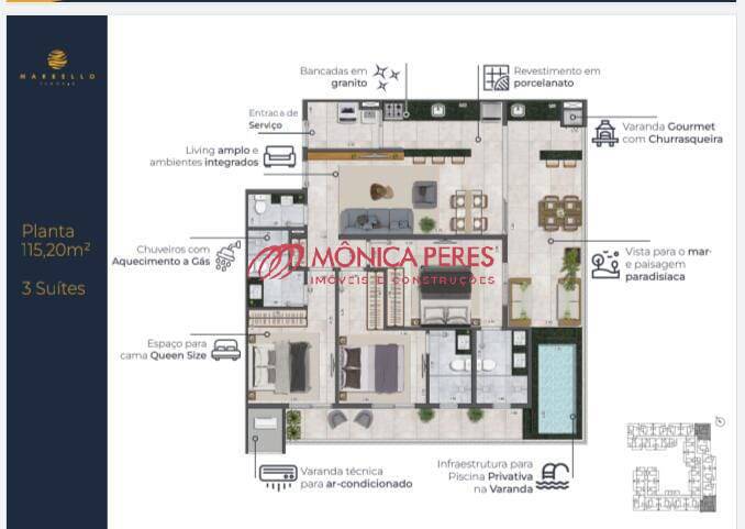 Apartamento, 2 quartos, 70 m² - Foto 11